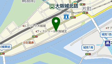 ニコニコレンタカー 大阪片町店の地図画像