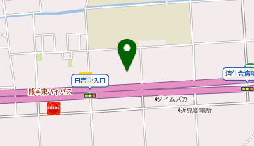 ニコニコレンタカー 熊本近見店の地図画像