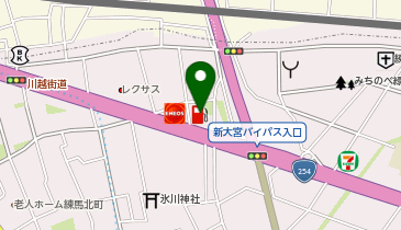 ニコニコレンタカー 練馬北町3丁目店の地図画像