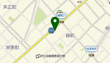 ニコニコレンタカー 恵庭緑町店の地図画像