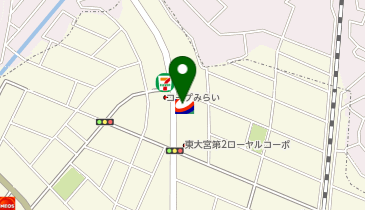 ニコニコレンタカー 東大宮4丁目店の地図画像