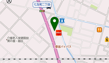 ニコニコレンタカー 新越谷店の地図画像