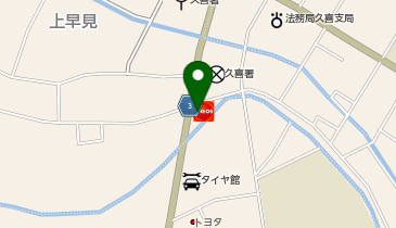 ニコニコレンタカー 久喜上早見店の地図画像