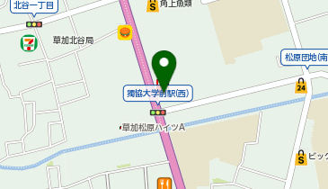 ニコニコレンタカー 草加松原店の地図画像