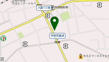 ニコニコレンタカー 友部駅店の地図画像