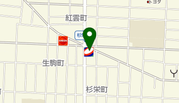ニコニコレンタカー 名古屋杉栄町店の地図画像