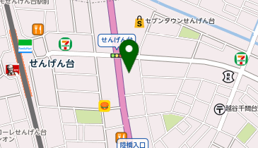 ニコニコレンタカー せんげん台駅東口店の地図画像