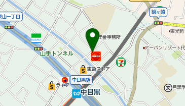 ニコニコレンタカー 中目黒駅西口店の地図画像
