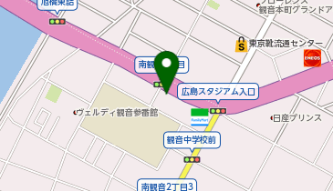 ニコニコレンタカー 広島南観音店の地図画像
