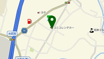 ニコニコレンタカー 沖縄松本店の地図画像