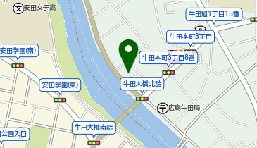 ニコニコレンタカー 広島牛田本町店の地図画像