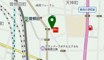 ニコニコレンタカー 福島天神町店の地図画像