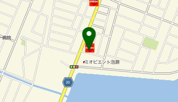 ニコニコレンタカー 沖縄泡瀬店の地図画像
