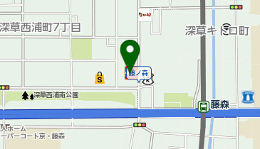ニコニコレンタカー 京阪藤森駅店の地図画像
