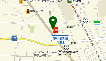 ニコニコレンタカー 京都城陽寺田店の地図画像