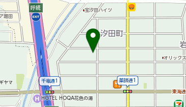 ニコニコレンタカー 名古屋汐田町店の地図画像