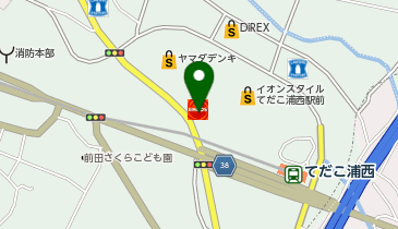 ニコニコレンタカー 浦添てだこ浦西駅店の地図画像