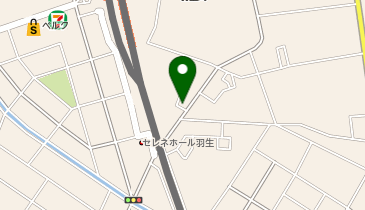 ニコニコレンタカー 羽生駅南店の地図画像