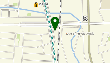 ニコニコレンタカー 盛岡西仙北店の地図画像