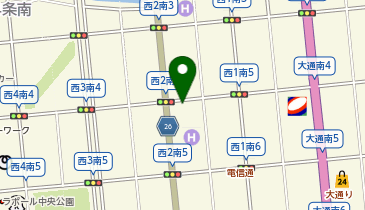 ニコニコレンタカー 帯広西2条南店の地図画像