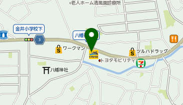 ニコニコレンタカー 町田金井店の地図画像