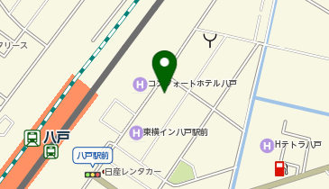 ニコニコレンタカー 八戸駅一番町店の地図画像