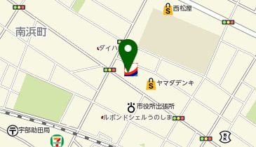 ニコニコレンタカー 宇部小松原店の地図画像
