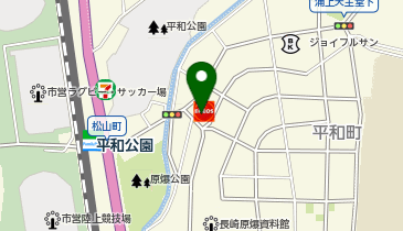 ニコニコレンタカー 長崎平和町店の地図画像