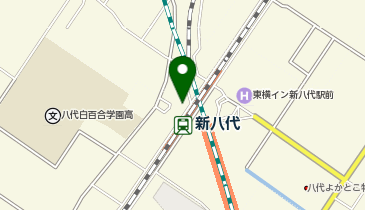 ニコニコレンタカー 新八代駅西口店の地図画像