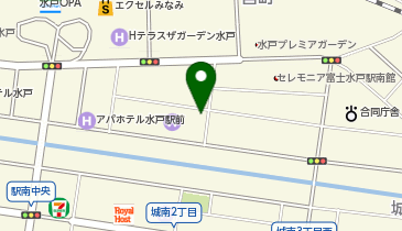 ニコニコレンタカー 水戸駅南口店の地図画像