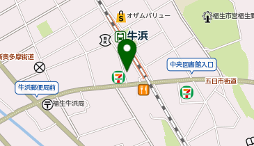 ニコニコレンタカー 福生牛浜駅店の地図画像