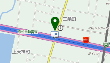 ニコニコレンタカー 高松三条町店の地図画像