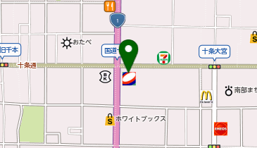 ニコニコレンタカー 京都上鳥羽菅田町店の地図画像