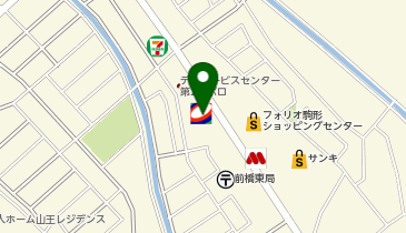 ニコニコレンタカー 前橋山王町店の地図画像