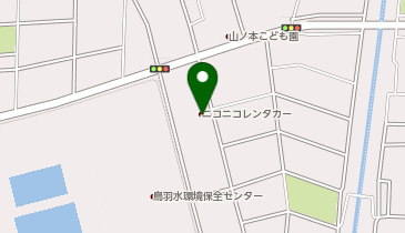ニコニコレンタカー 京都上鳥羽金仏町店の地図画像
