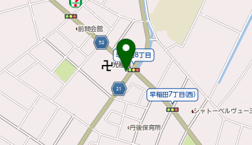 ニコニコレンタカー 三郷早稲田店の地図画像