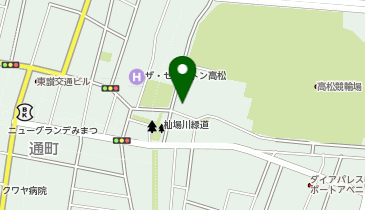 ニコニコレンタカー 高松福岡町1丁目店の地図画像