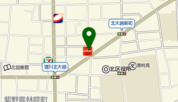 ニコニコレンタカー 京都北大路油小路店の地図画像