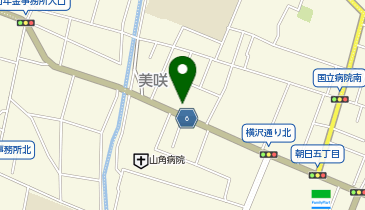 ニコニコレンタカー 甲府美咲店の地図画像