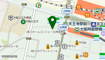 サイゼリヤ あべのキューズタウン店の地図画像