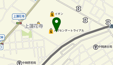 サイゼリヤ ショッパーズモールなかま店の地図画像