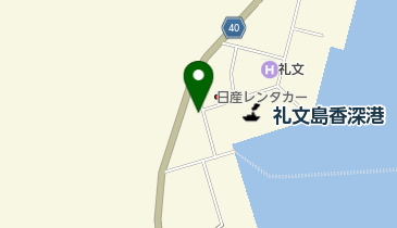 トヨタレンタリース 礼文店の地図画像