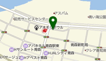 トヨタレンタリース 青森安方店の地図画像
