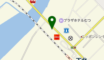 トヨタレンタリース むつ店の地図画像