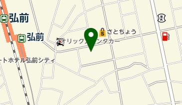 トヨタレンタリース 弘前駅城東口店の地図画像