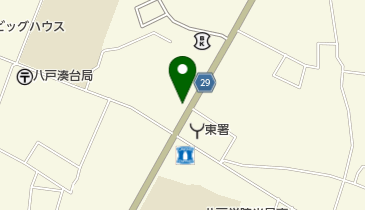 トヨタレンタリース 八戸白銀店の地図画像