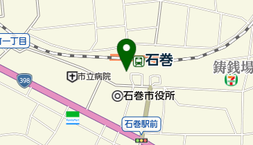 トヨタレンタリース 石巻駅前店の地図画像