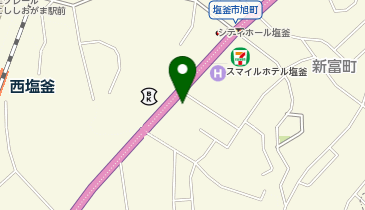 トヨタレンタリース 塩釜店の地図画像