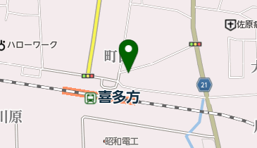 トヨタレンタリース 喜多方店の地図画像