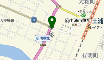 トヨタレンタリース 土浦駅西口店の地図画像